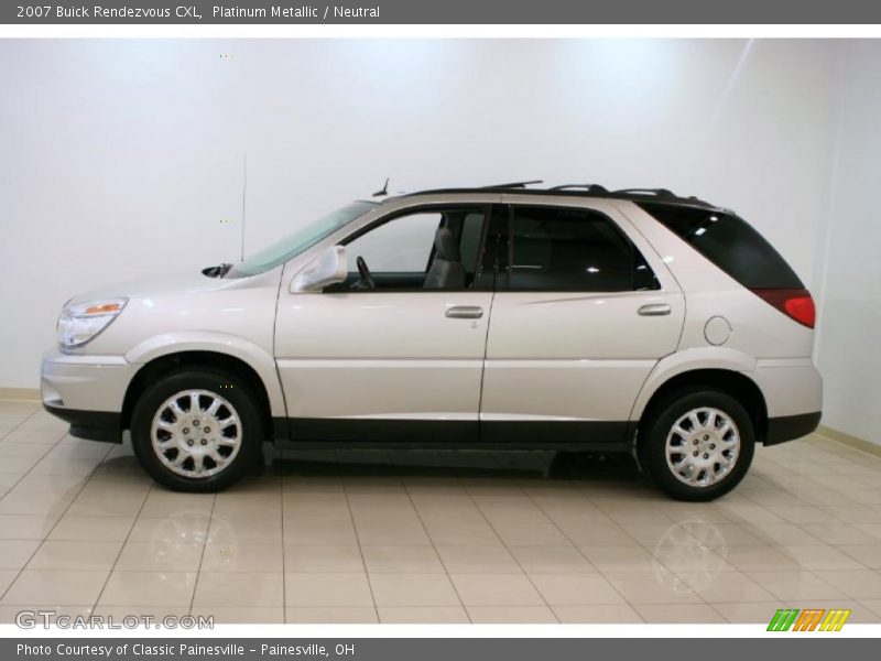 Platinum Metallic / Neutral 2007 Buick Rendezvous CXL