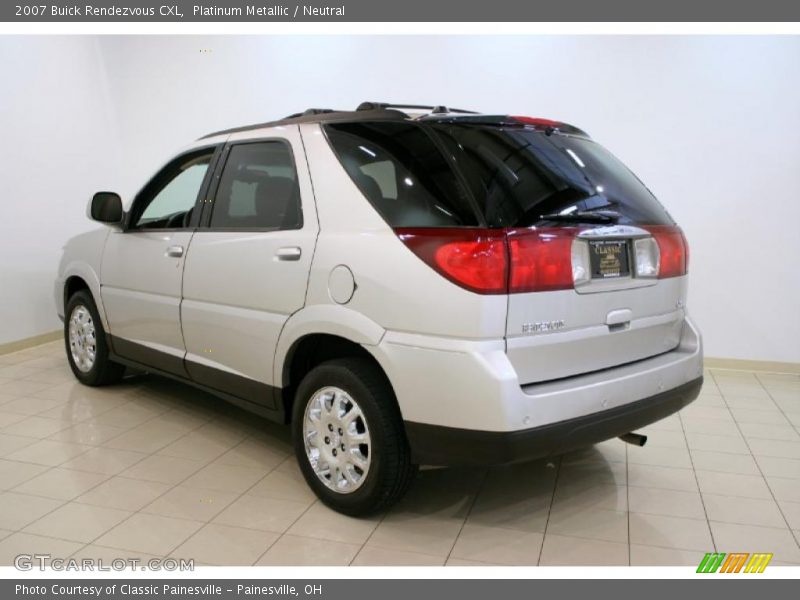 Platinum Metallic / Neutral 2007 Buick Rendezvous CXL