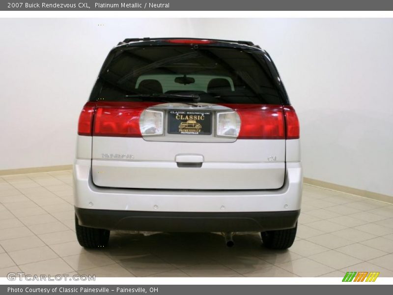 Platinum Metallic / Neutral 2007 Buick Rendezvous CXL