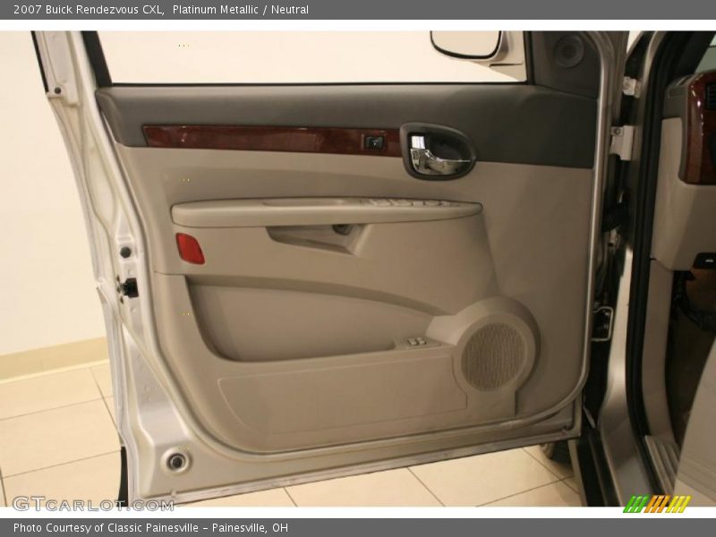 Platinum Metallic / Neutral 2007 Buick Rendezvous CXL