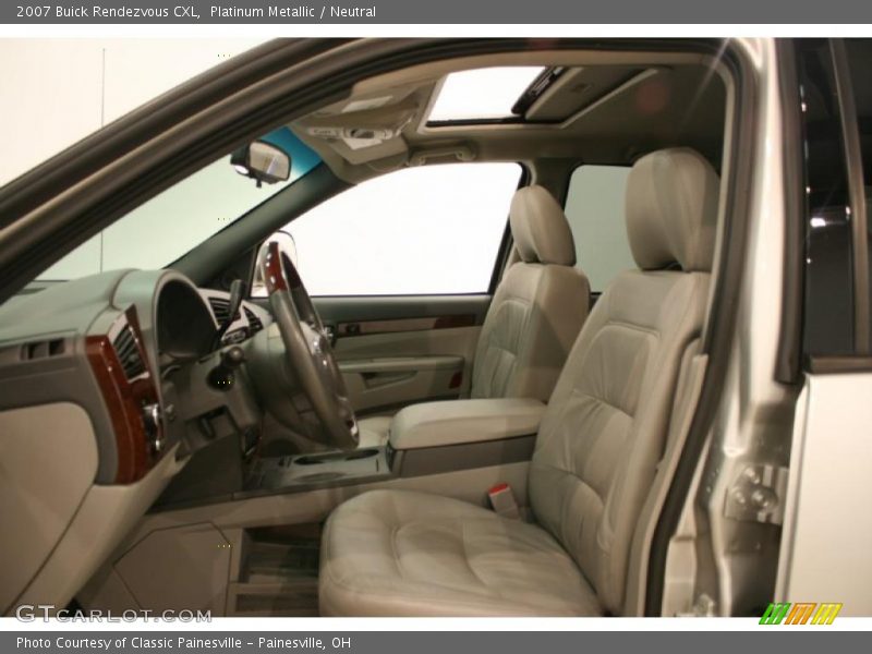 Platinum Metallic / Neutral 2007 Buick Rendezvous CXL