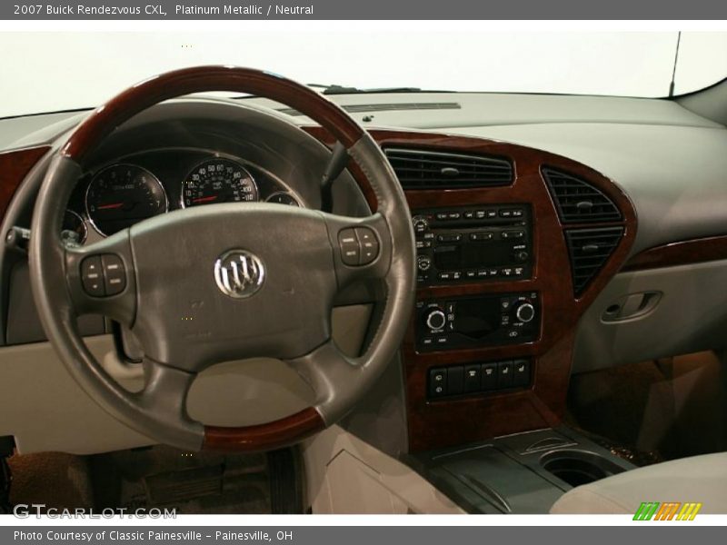 Platinum Metallic / Neutral 2007 Buick Rendezvous CXL