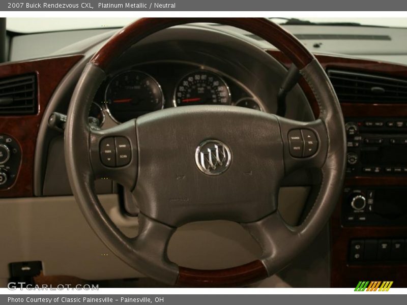Platinum Metallic / Neutral 2007 Buick Rendezvous CXL