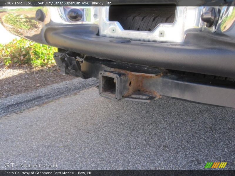 Black / Tan 2007 Ford F350 Super Duty Lariat SuperCab 4x4
