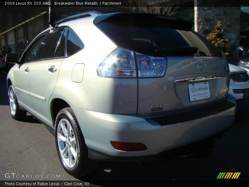 Breakwater Blue Metallic / Parchment 2009 Lexus RX 350 AWD