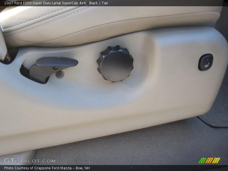 Black / Tan 2007 Ford F350 Super Duty Lariat SuperCab 4x4