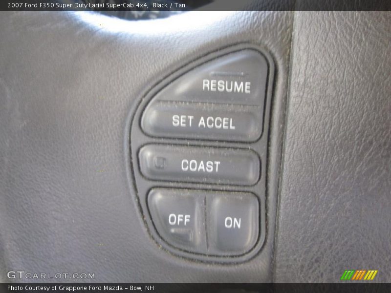 Black / Tan 2007 Ford F350 Super Duty Lariat SuperCab 4x4
