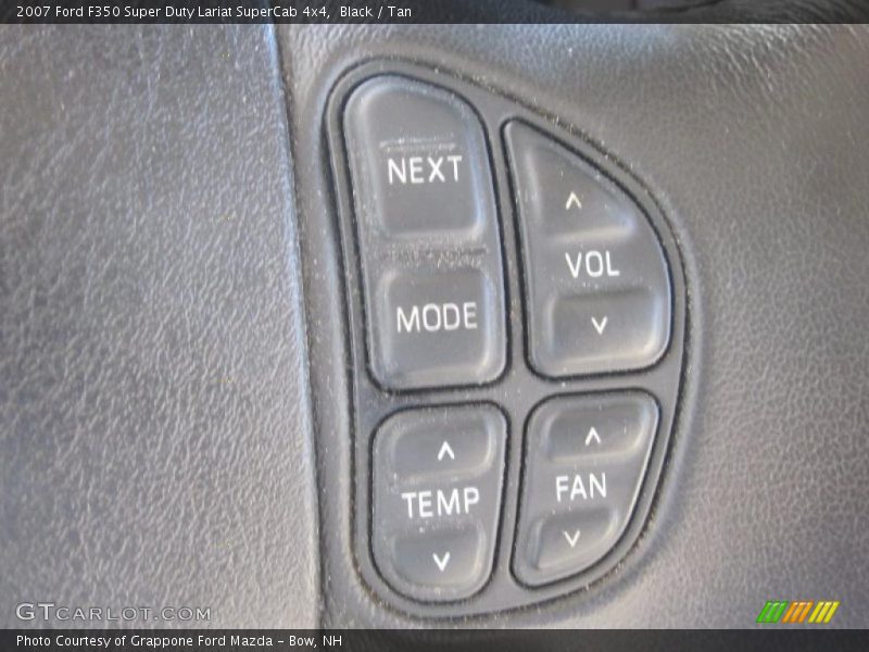 Black / Tan 2007 Ford F350 Super Duty Lariat SuperCab 4x4