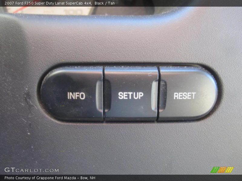 Black / Tan 2007 Ford F350 Super Duty Lariat SuperCab 4x4