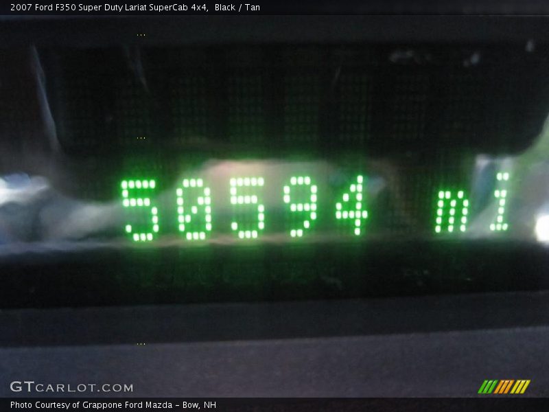 Black / Tan 2007 Ford F350 Super Duty Lariat SuperCab 4x4
