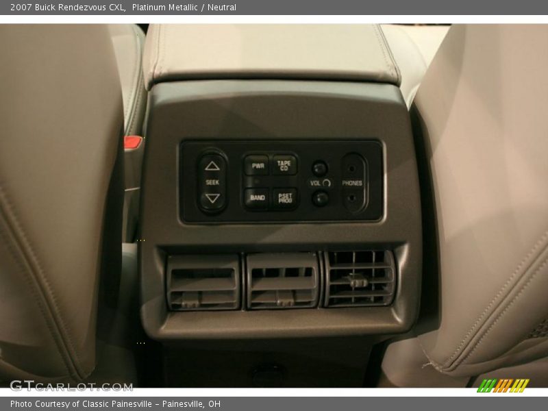 Platinum Metallic / Neutral 2007 Buick Rendezvous CXL