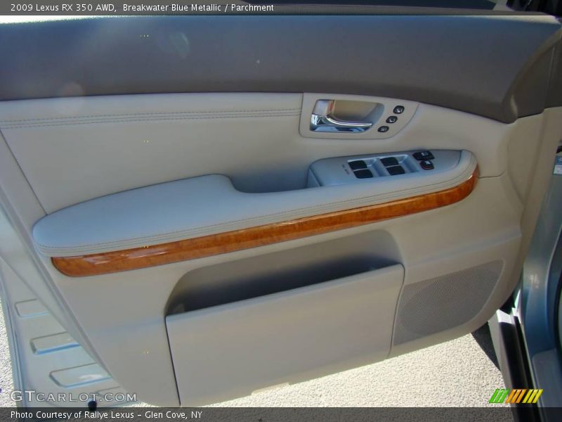 Breakwater Blue Metallic / Parchment 2009 Lexus RX 350 AWD