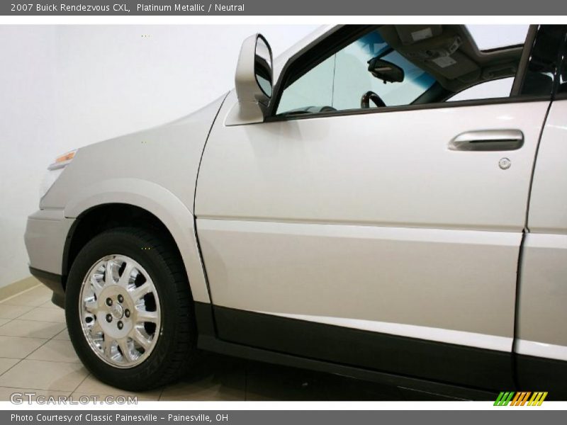 Platinum Metallic / Neutral 2007 Buick Rendezvous CXL