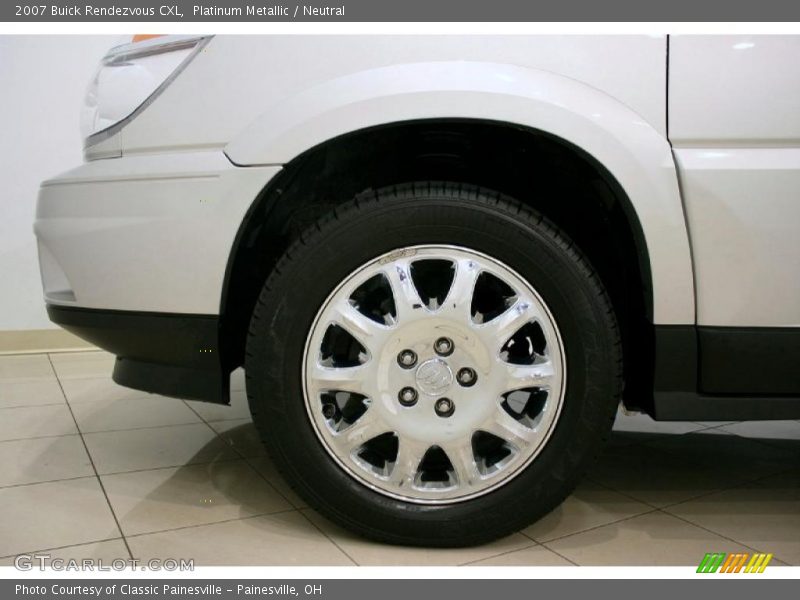 Platinum Metallic / Neutral 2007 Buick Rendezvous CXL