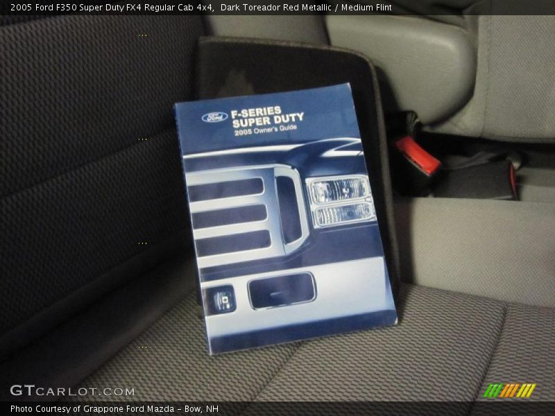 Dark Toreador Red Metallic / Medium Flint 2005 Ford F350 Super Duty FX4 Regular Cab 4x4