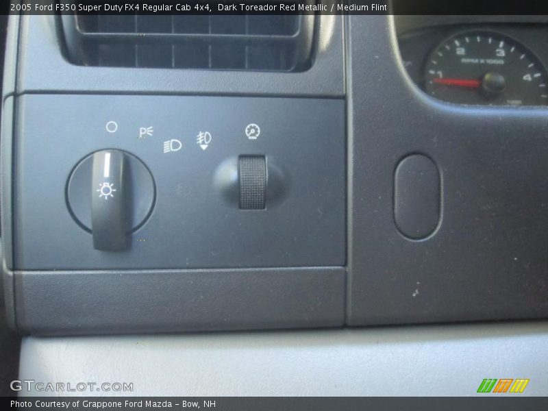 Dark Toreador Red Metallic / Medium Flint 2005 Ford F350 Super Duty FX4 Regular Cab 4x4