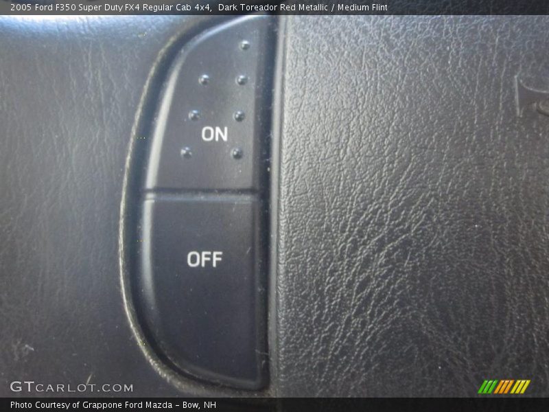 Dark Toreador Red Metallic / Medium Flint 2005 Ford F350 Super Duty FX4 Regular Cab 4x4