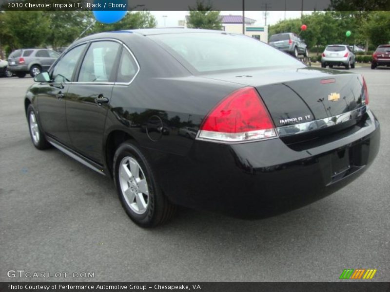 Black / Ebony 2010 Chevrolet Impala LT