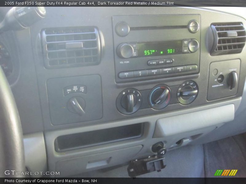 Dark Toreador Red Metallic / Medium Flint 2005 Ford F350 Super Duty FX4 Regular Cab 4x4