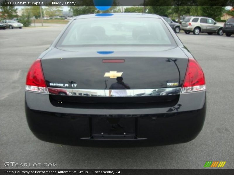 Black / Ebony 2010 Chevrolet Impala LT