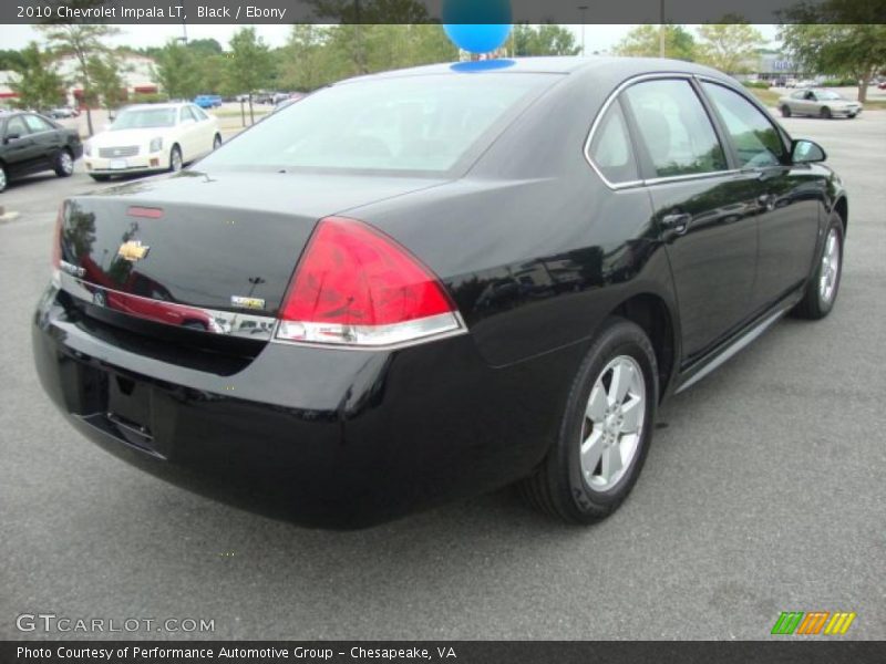 Black / Ebony 2010 Chevrolet Impala LT