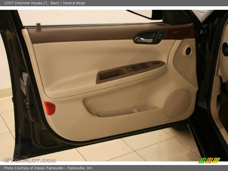 Black / Neutral Beige 2007 Chevrolet Impala LT
