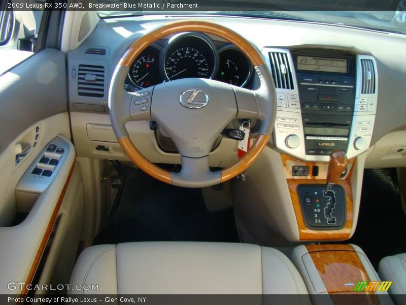Breakwater Blue Metallic / Parchment 2009 Lexus RX 350 AWD