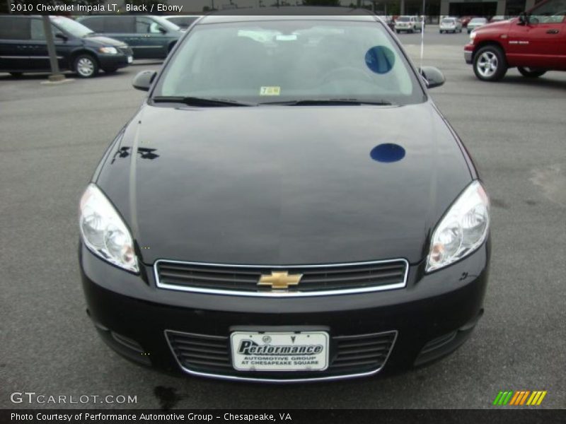 Black / Ebony 2010 Chevrolet Impala LT