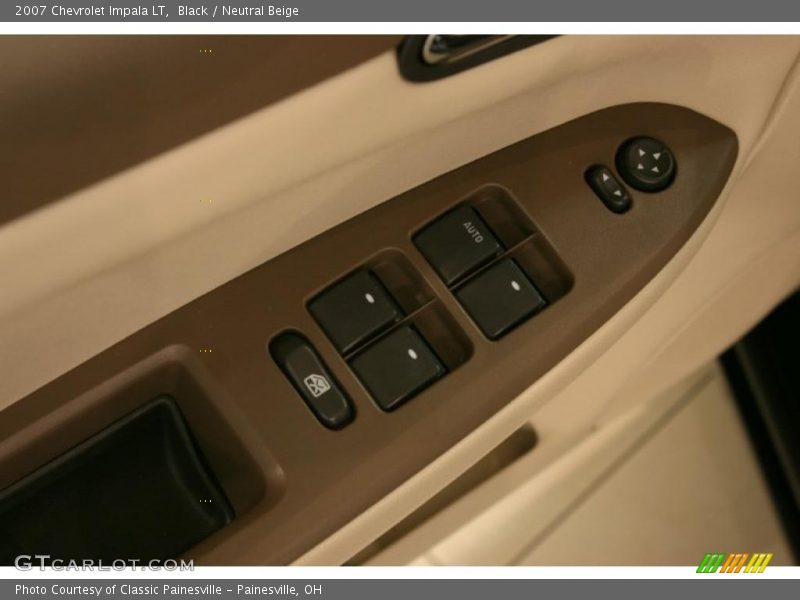 Black / Neutral Beige 2007 Chevrolet Impala LT