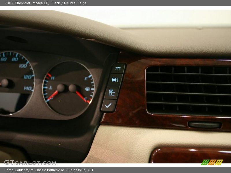Black / Neutral Beige 2007 Chevrolet Impala LT