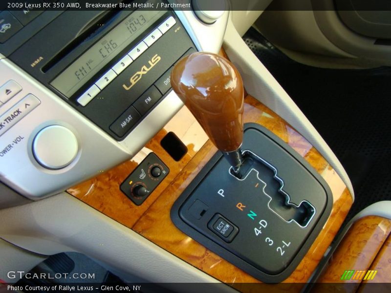 Breakwater Blue Metallic / Parchment 2009 Lexus RX 350 AWD