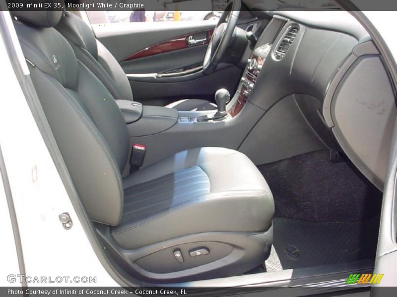 Moonlight White / Graphite 2009 Infiniti EX 35