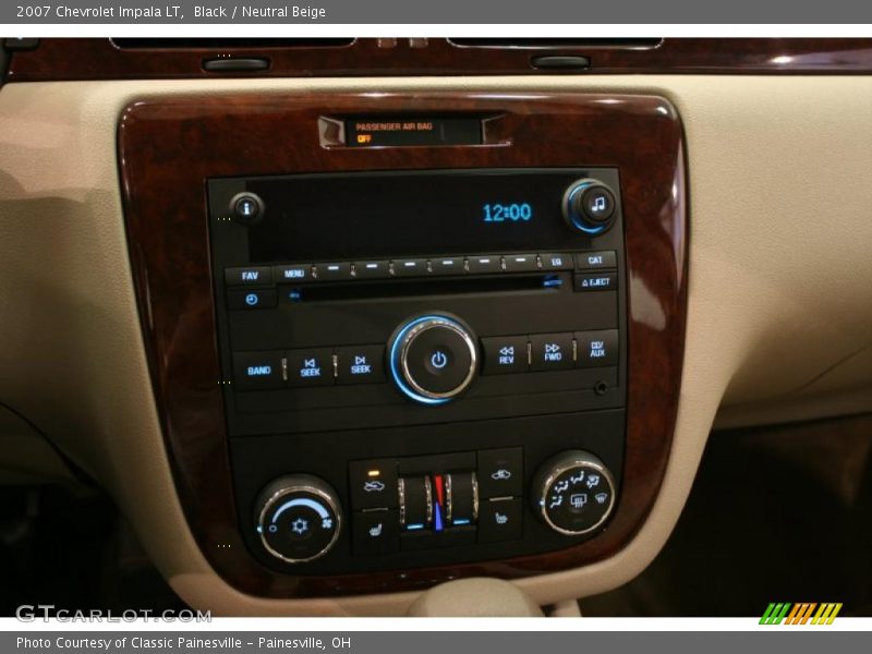 Black / Neutral Beige 2007 Chevrolet Impala LT