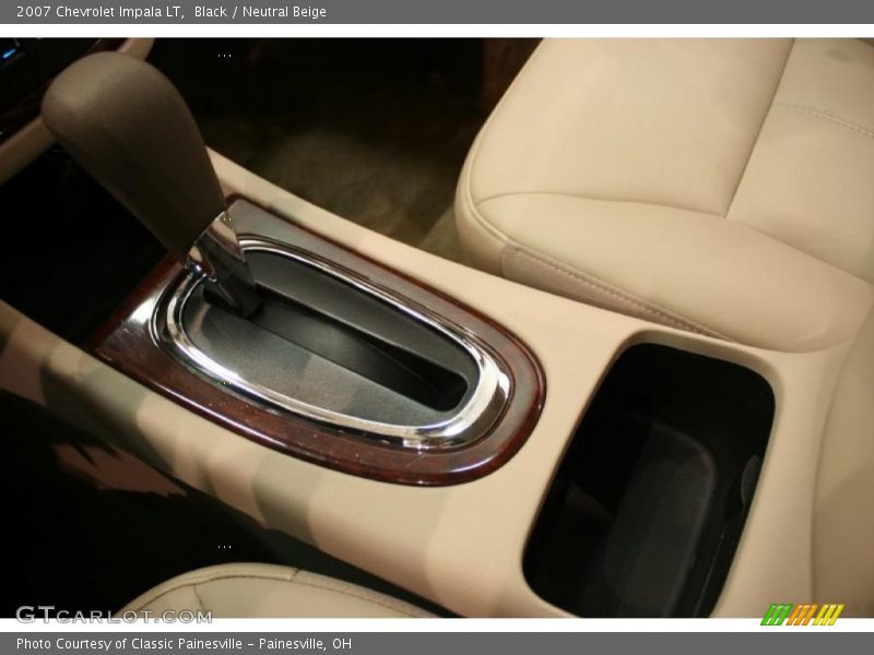 Black / Neutral Beige 2007 Chevrolet Impala LT