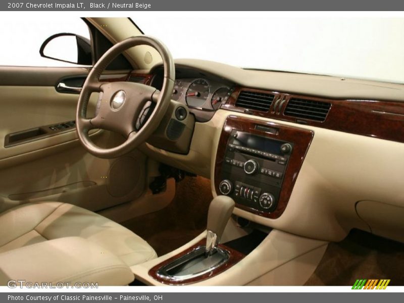 Black / Neutral Beige 2007 Chevrolet Impala LT