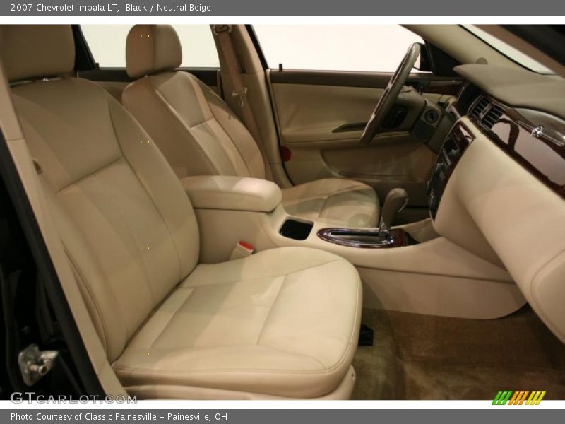 Black / Neutral Beige 2007 Chevrolet Impala LT