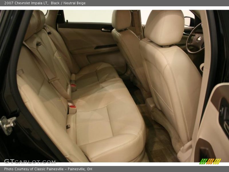 Black / Neutral Beige 2007 Chevrolet Impala LT