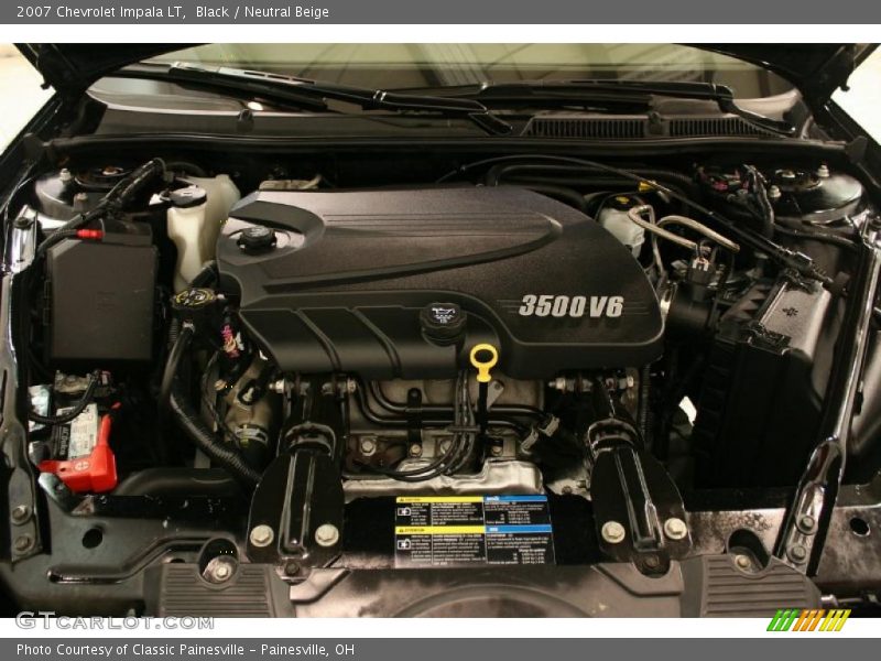Black / Neutral Beige 2007 Chevrolet Impala LT