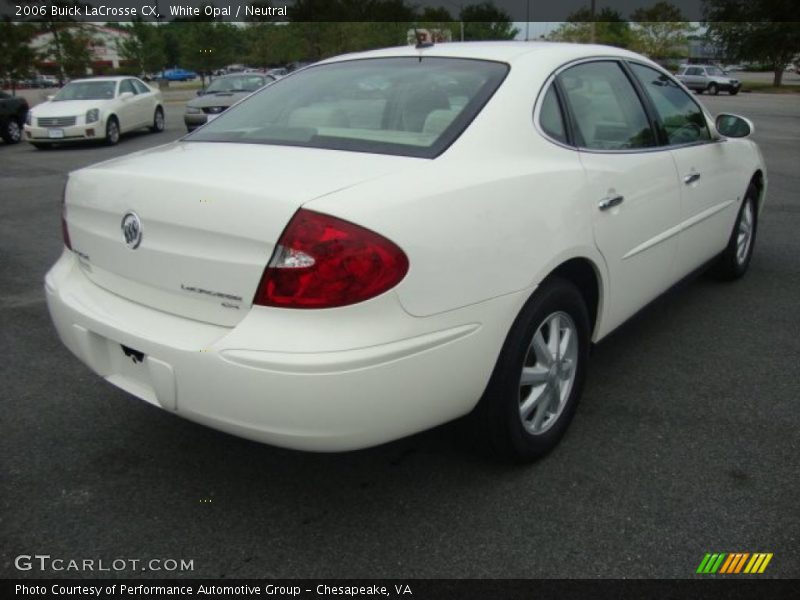 White Opal / Neutral 2006 Buick LaCrosse CX