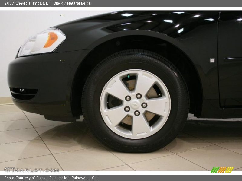 Black / Neutral Beige 2007 Chevrolet Impala LT