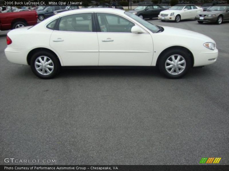 White Opal / Neutral 2006 Buick LaCrosse CX