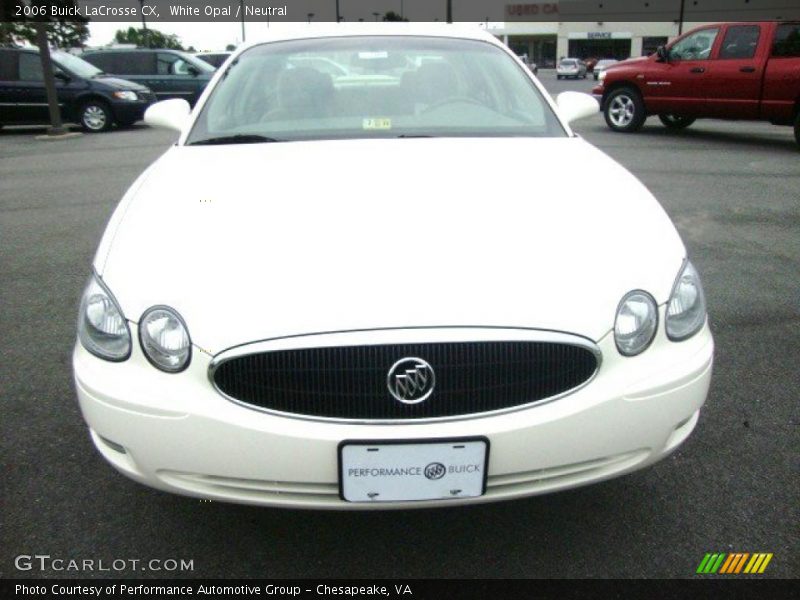White Opal / Neutral 2006 Buick LaCrosse CX
