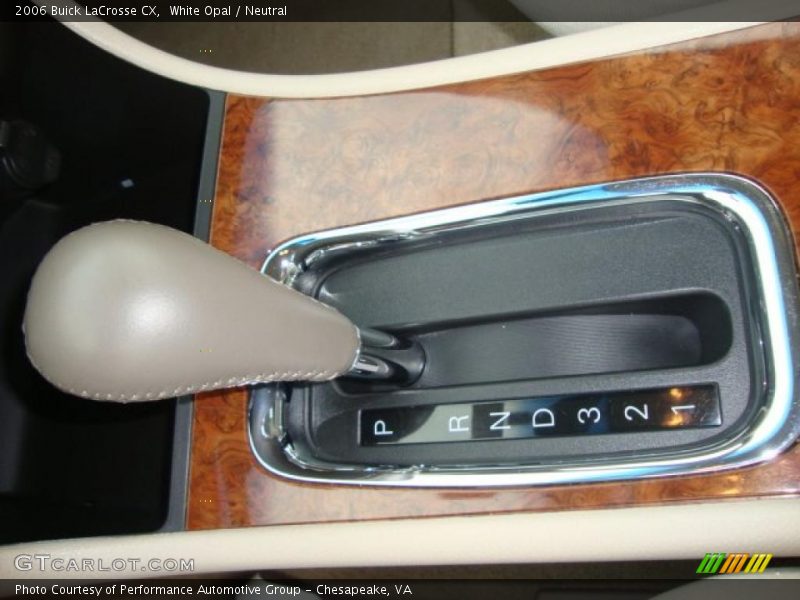 White Opal / Neutral 2006 Buick LaCrosse CX