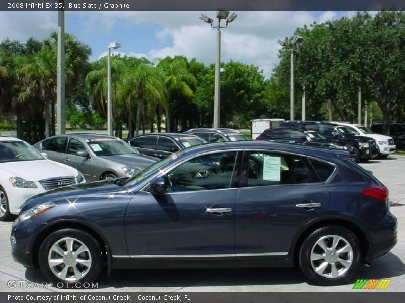 Blue Slate / Graphite 2008 Infiniti EX 35