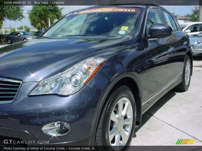 Blue Slate / Graphite 2008 Infiniti EX 35
