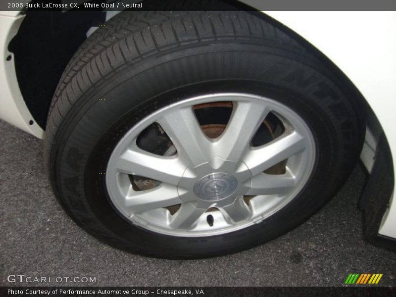 White Opal / Neutral 2006 Buick LaCrosse CX