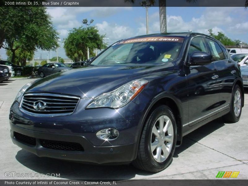 Blue Slate / Graphite 2008 Infiniti EX 35