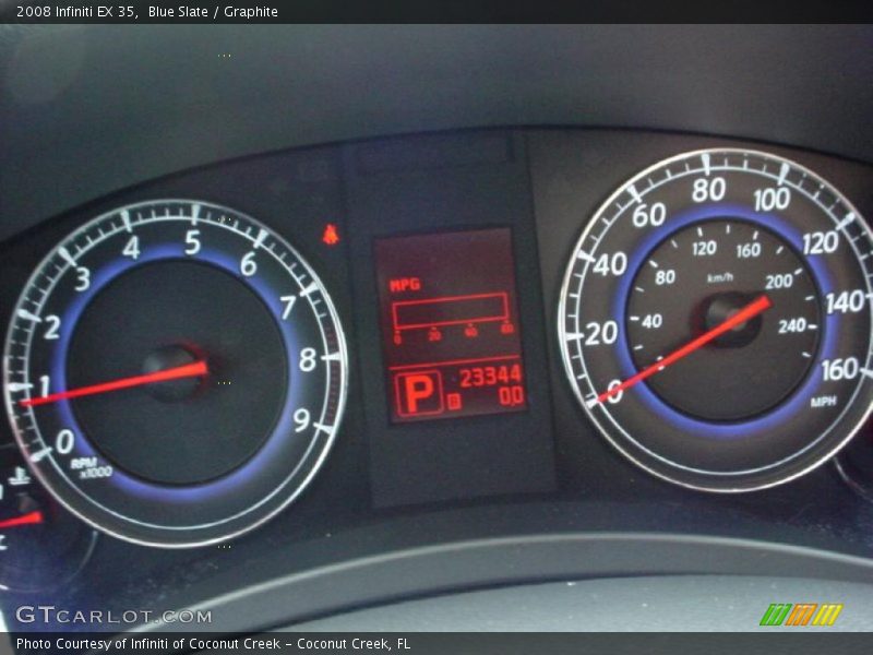 Blue Slate / Graphite 2008 Infiniti EX 35