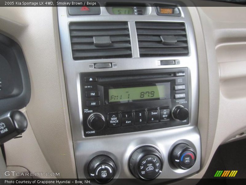 Smokey Brown / Beige 2005 Kia Sportage LX 4WD