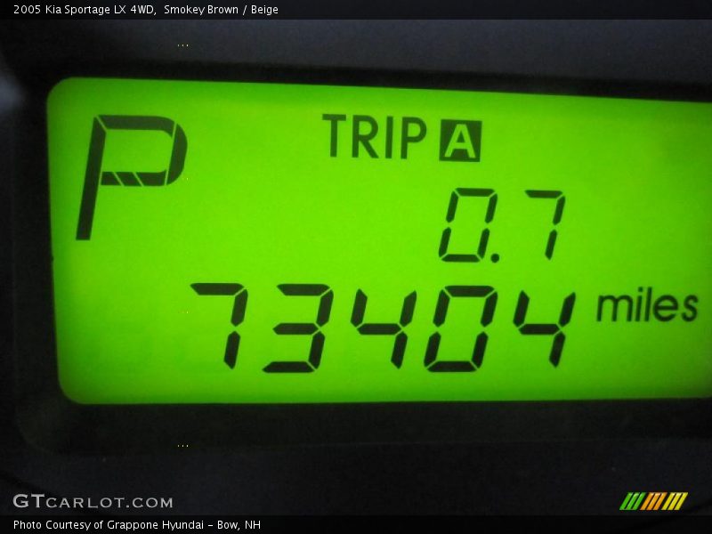 Smokey Brown / Beige 2005 Kia Sportage LX 4WD